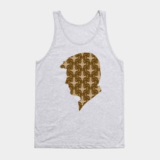 Leaf on the Wind Damask (Mal Edition) Tank Top